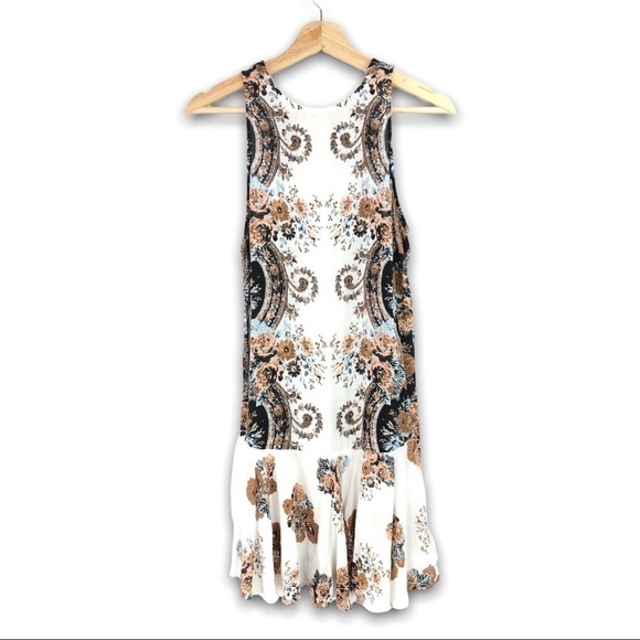 Free People Intimately - Dobby Dot Slip Ivory Combo - XS - Picture 9 of 9